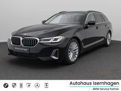 Schwarz ii668braun Gebraucht 2021 BMW 520 Luxury Line Limousine | 31.999 € (Guter Preis)