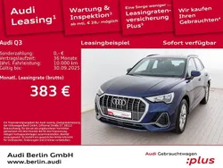 Navarrablau metallic Gebraucht 2024 Audi Q3 S-Line SUV | 36.900 € (Superpreis)