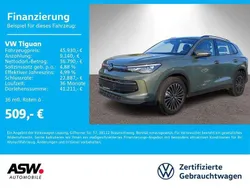 Cipressinogrün metallic Gebraucht 2024 VW Tiguan Life SUV | 45.930 € (Fairer Preis)