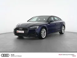 Navarrablau metallic Gebraucht 2022 Audi A5 Sportback Advanced Limousine | 32.780 € (Etwas zu teuer)