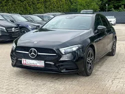 Schwarz Gebraucht 2021 Mercedes A250 AMG line Limousine | 24.990 € (Superpreis)
