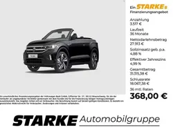 Deep black perleffekt Gebraucht 2022 VW T-Roc Cabriolet R-line Cabrio | 31.430 € (Fairer Preis)