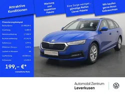 Schwarz / energy blau (metallic) Gebraucht 2023 Skoda Octavia Ambition Kombi | 23.980 € (Superpreis)