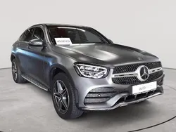 Designo selenitgrau magno Gebraucht 2021 Mercedes GLC300 AMG line Coupé | 45.090 € (Fairer Preis)