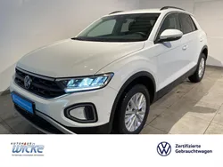 Weiß Gebraucht 2024 VW T-Roc Life SUV | 21.880 € (Guter Preis)