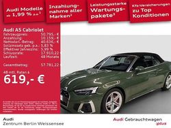 Distriktgrün metallic Gebraucht 2024 Audi A5 S-Line Coupé | 50.795 € (Superpreis)