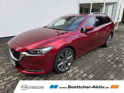 Rot Gebraucht 2020 Mazda 6 Sports-Line Kombi | 14.900 € (Superpreis)
