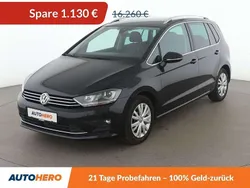 Schwarz Gebraucht 2016 VW Golf Sportsvan Highline Van / Kleinbus | 15.130 € (Fairer Preis)