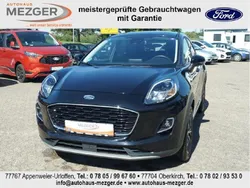 Obsidianschwarz metallic Gebraucht 2022 Ford Puma Titanium SUV | 19.990 € (Fairer Preis)
