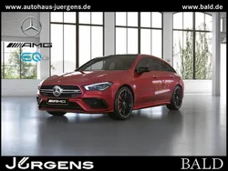 Rot manufaktur lack manufaktur patagonienrot metallic Gebraucht 2022 Mercedes CLA35 AMG AMG Kombi | 47.790 € (Teuer)