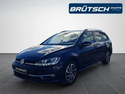 Atlantic blue metallic Gebraucht 2018 VW Golf VII Sound Kombi | 13.880 € (Fairer Preis)