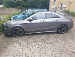 Grau Gebraucht 2018 Mercedes CLA200 AMG line Coupé | 17.650 € (Guter Preis)