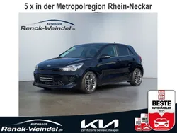 Abp) auroraschwarz met. (schwarz Gebraucht 2021 Kia Rio GT-Line Limousine | 19.489 € (Fairer Preis)