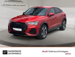 Rot (progressivrot metallic) Gebraucht 2024 Audi Q3 Sportback S-Line SUV | 47.880 € (Etwas zu teuer)