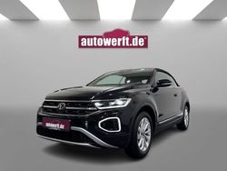 Deep black perleffekt Gebraucht 2023 VW T-Roc Cabriolet Style Cabrio | 27.490 € (Superpreis)