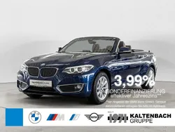 Blau Gebraucht 2017 BMW 218 Luxury Line Cabrio | 18.890 € (Guter Preis)