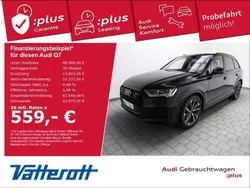 Schwarz Gebraucht 2022 Audi Q7 S-line plus SUV | 68.980 € (Fairer Preis)