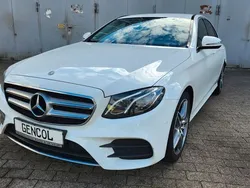 Weiß Gebraucht 2016 Mercedes E220 AMG line Limousine | 20.950 € (Etwas zu teuer)