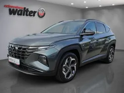 Amazon grey / met Gebraucht 2024 Hyundai Tucson Prime SUV | 36.490 € (Guter Preis)