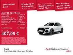 Weiß Gebraucht 2025 Audi Q5 Sportback S-Line SUV | 56.990 € (Etwas zu teuer)