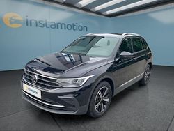 Schwarz Gebraucht 2021 VW Tiguan SUV | 25.749 € (Fairer Preis)