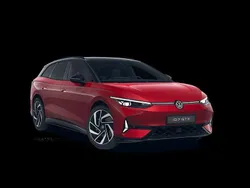 Kings red (rot), metallic Gebraucht 2024 VW ID.7 GTX Limousine | 56.750 € (Teuer)