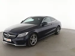Blau Gebraucht 2016 Mercedes C300 AMG line Coupé | 26.590 € (Etwas zu teuer)