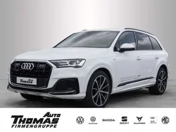 Gletscherweiß metallic Gebraucht 2020 Audi Q7 S-Line SUV | 51.789 € (Superpreis)