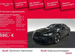 Mythosschwarz metallic Gebraucht 2022 Audi e-tron GT quattro Ambiente Limousine | 59.850 € (Guter Preis)