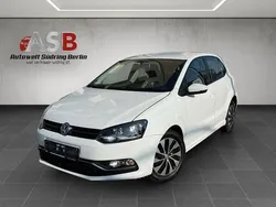 Weiß Gebraucht 2016 VW Polo Trendline Kleinwagen | 7.999 € (Guter Preis)