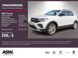 Pure white Gebraucht 2025 VW T-Cross Goal SUV | 26.330 € (Guter Preis)