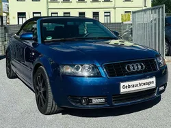 Blau Gebraucht 2003 Audi A4 Cabriolet Cabrio | 7.999 € (Etwas zu teuer)
