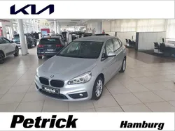 Silber Gebraucht 2016 BMW 220 Active Tourer Van / Kleinbus | 17.895 € (Etwas zu teuer)