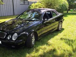 Schwarz Gebraucht 2002 Mercedes CLK430 Elegance Cabrio | 15.499 € (Teuer)