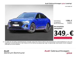 Ultrablau metallic Gebraucht 2024 Audi Q8 e-tron S-Line SUV | 58.922 € (Etwas zu teuer)