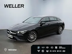 Schwarz Gebraucht 2019 Mercedes CLA250 Shooting Brake AMG line Kombi | 28.890 € (Fairer Preis)
