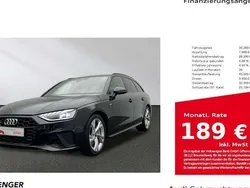 Schwarz Gebraucht 2023 Audi A4 S-Line Kombi | 36.280 € (Superpreis)