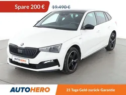 Weiß Gebraucht 2021 Skoda Scala Monte Carlo Kleinwagen | 18.730 € (Fairer Preis)