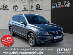Platinum grey metallic (metallic) Gebraucht 2019 VW Tiguan Allspace Highline SUV | 27.950 € (Guter Preis)