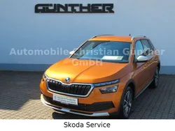 Phoenix orange metallic Gebraucht 2023 Skoda Kamiq ScoutLine SUV | 27.890 € (Teuer)