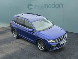 Blau Gebraucht 2021 VW Tiguan R-line SUV | 30.300 € (Fairer Preis)