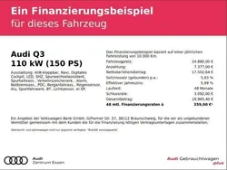 Schwarz Gebraucht 2020 Audi Q3 S-Line SUV | 24.880 € (Fairer Preis)