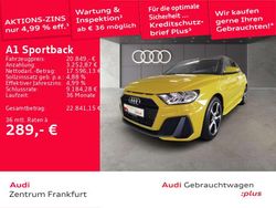 Pythongelb metallic/mythosschw Gebraucht 2021 Audi A1 S-Line Kleinwagen | 20.849 € (Fairer Preis)