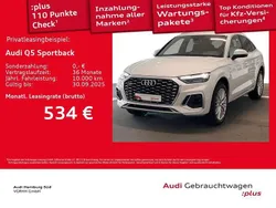 Weiß Gebraucht 2024 Audi Q5 Sportback Sport SUV | 51.440 € (Fairer Preis)