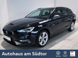 Mitternachtsschwarz Gebraucht 2024 Seat Leon ST FR-Line Kombi | 26.980 € (Fairer Preis)