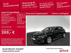 Mythosschwarz metallic Gebraucht 2022 Audi A3 Sportback e-tron S-Line Kleinwagen | 25.950 € (Superpreis)