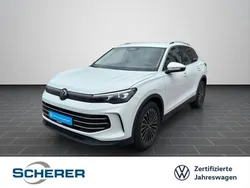 Pure white Gebraucht 2024 VW Tiguan Elegance SUV | 37.960 € (Fairer Preis)
