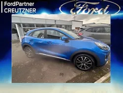 Blau Gebraucht 2020 Ford Puma Titanium SUV | 16.599 € (Fairer Preis)
