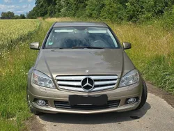 Beige Gebraucht 2009 Mercedes C180 Elegance Limousine | 4.999 € (Fairer Preis)