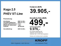 Schwarz Gebraucht 2025 Ford Kuga ST-Line X SUV | 39.905 € (Guter Preis)